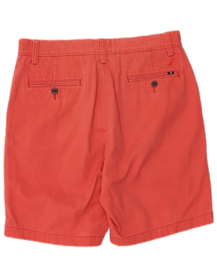 Мужские шорты чинос Nautica W30, средний красный хлопок, хлопок