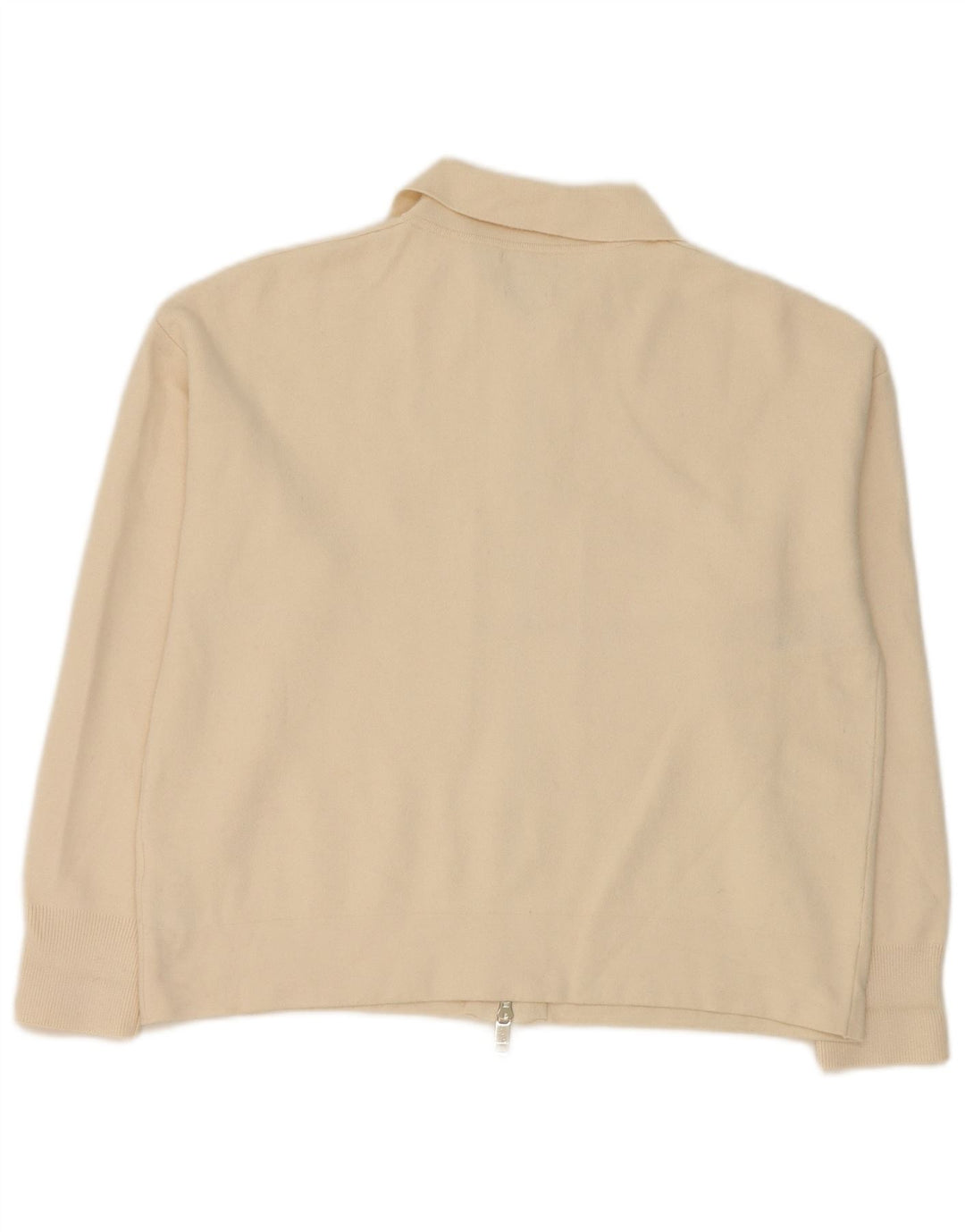 Женский свитер-кардиган большого размера Massimo Dutti UK 10, маленький Off White