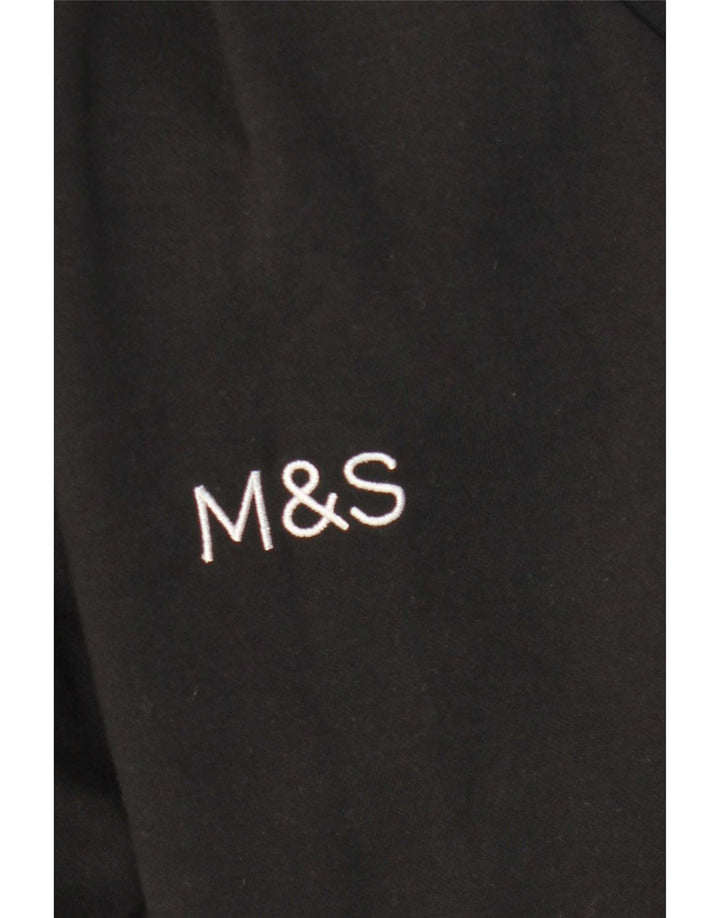 Мужской свитер Marks & Spencer, средний черный полиэстер