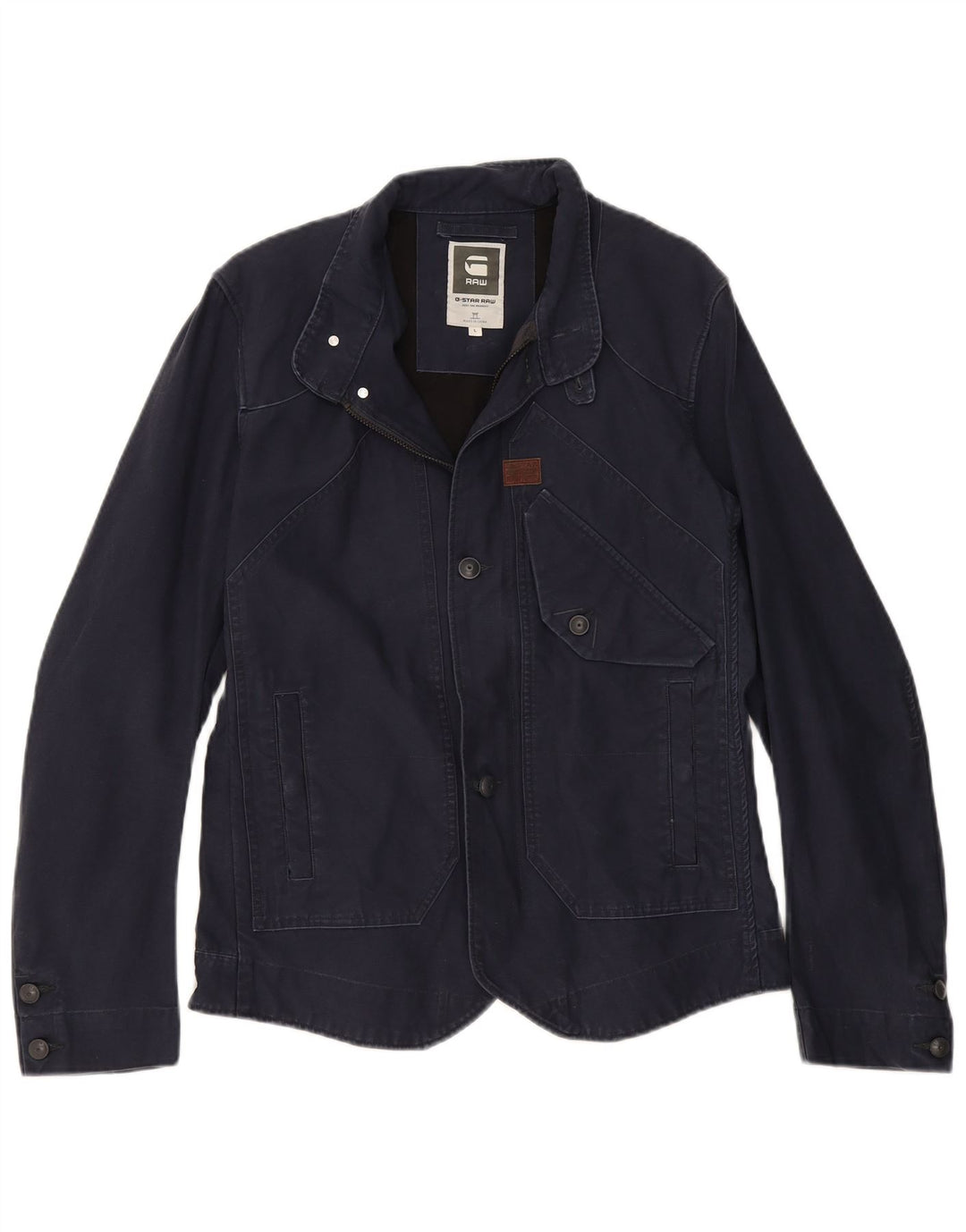 Женская куртка G-STAR UK 16, большой размер, темно-синий, хлопок