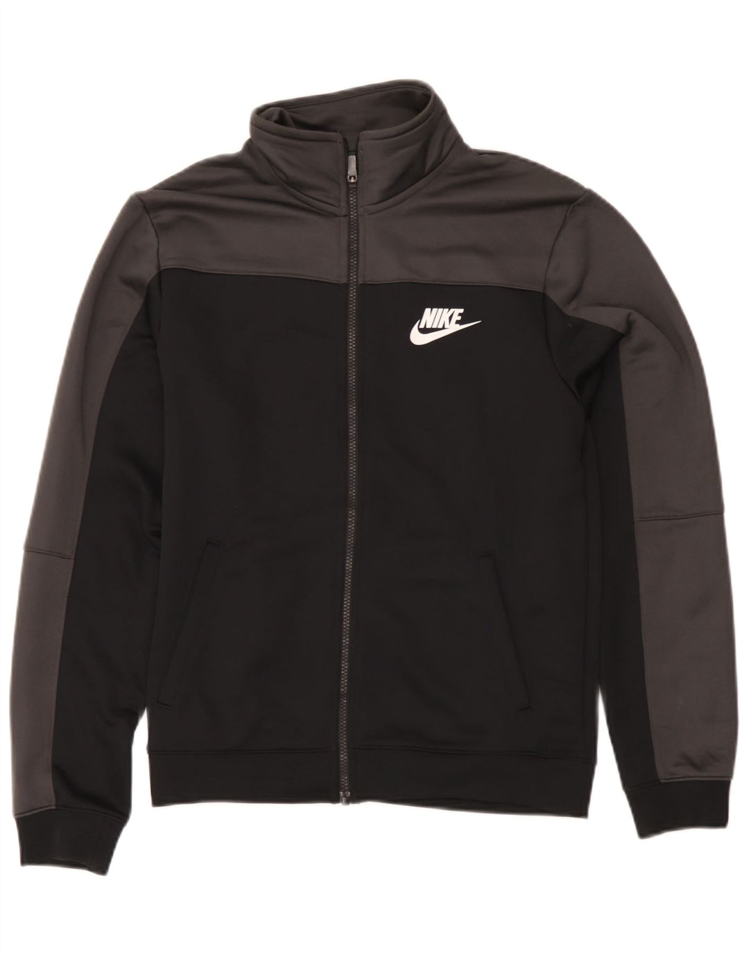 Мужской спортивный костюм Nike, маленькая черная полиэстер с цветными блоками