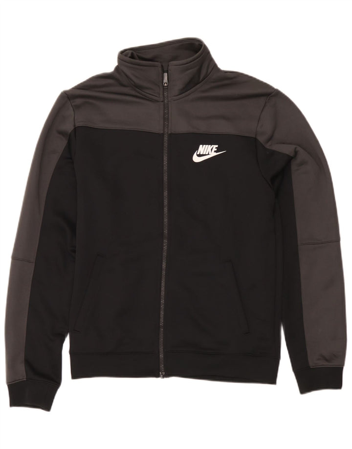 Мужской спортивный костюм Nike, маленькая черная полиэстер с цветными блоками