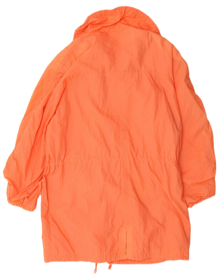Винтажный женский плащ UK 18 XL оранжевый