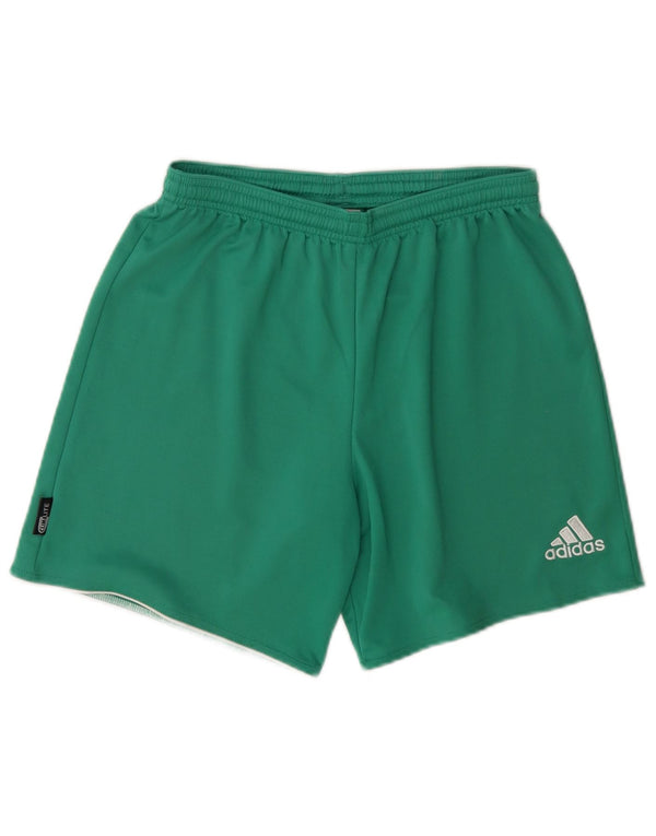 Мужские спортивные шорты Adidas Climalite XS, зеленый полиэстер