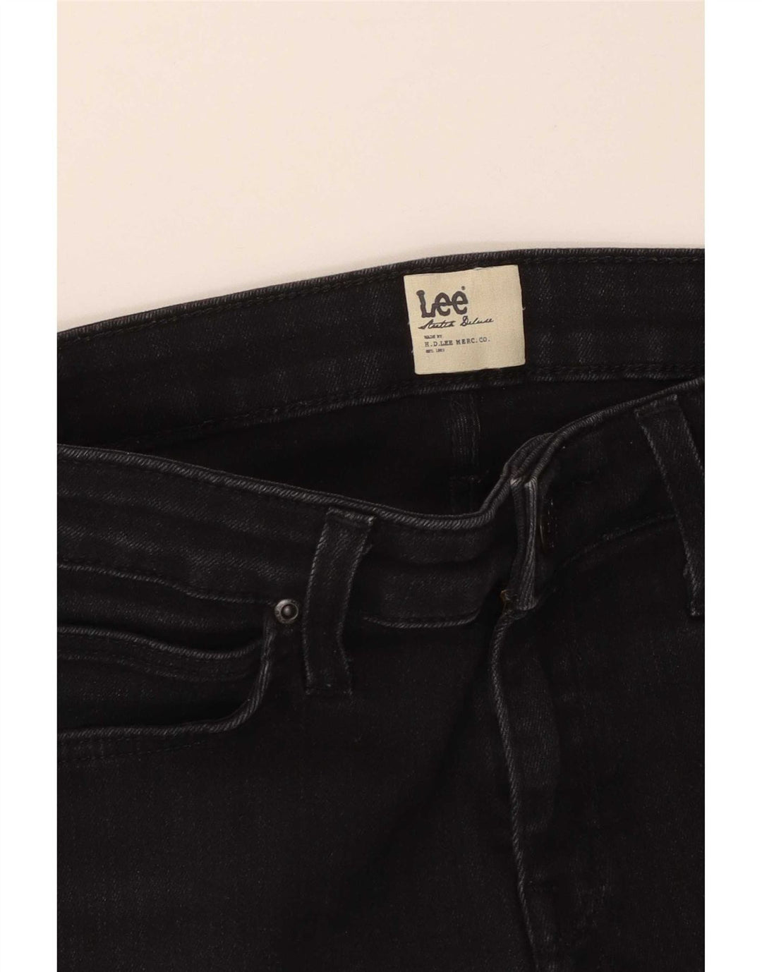 Женские джинсы скинни Lee W28 L30 черные