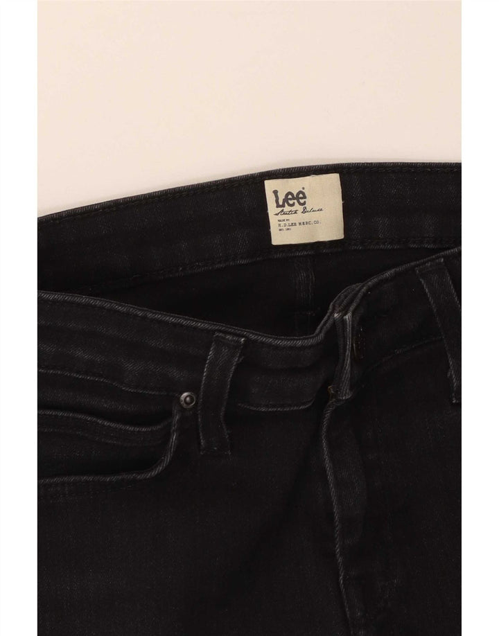 Женские джинсы скинни Lee W28 L30 черные