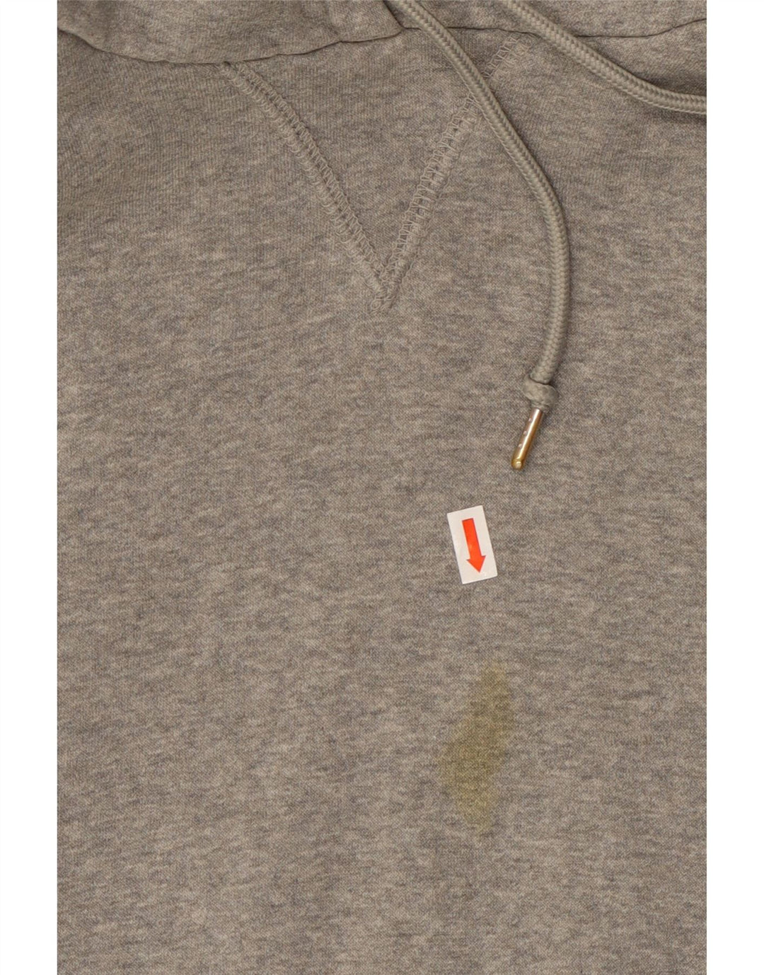 Мужской джемпер с капюшоном NIKE UK 42/44, большой серый хлопок в крапинку