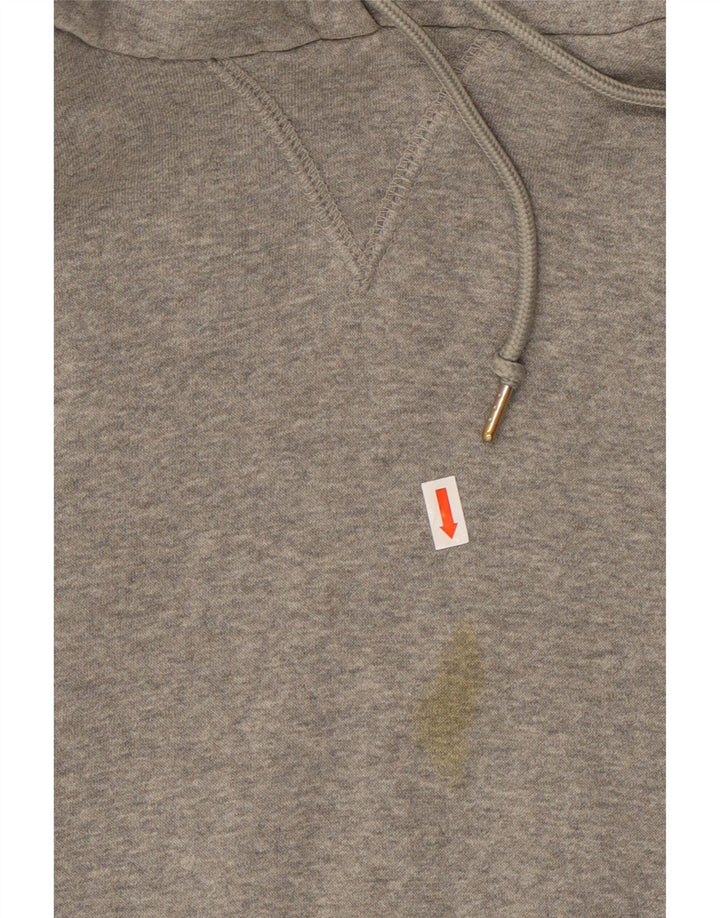 Мужской джемпер с капюшоном NIKE UK 42/44, большой серый хлопок в крапинку