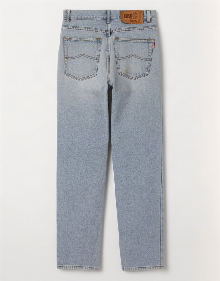 Мужские прямые джинсы Cassuci IT 48 Medium W30 L32 Синие, хлопок