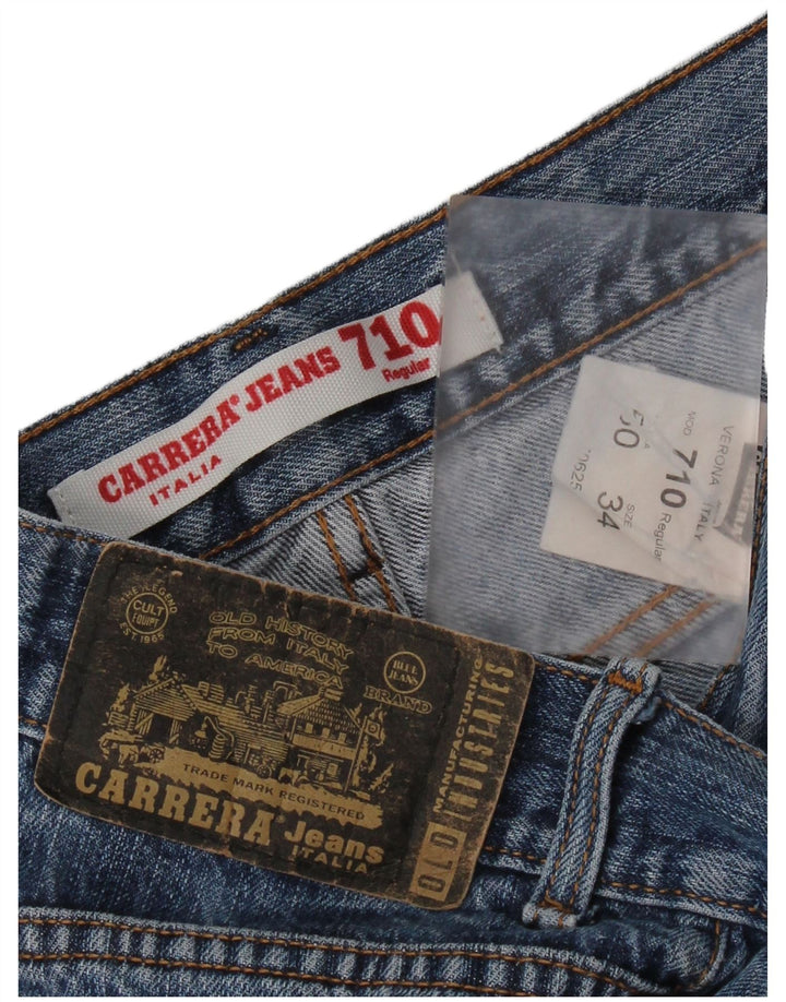 Мужские джинсы Carrera 710 Regular Straight W34 L28, синий хлопок