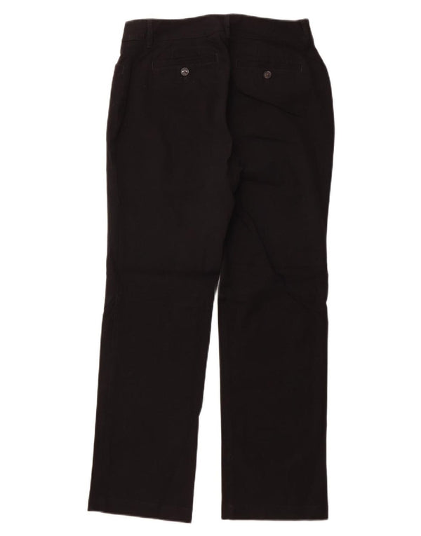 EDDIE BAUER Женские повседневные брюки с пышной посадкой, США 6, средние W28 L29, черные