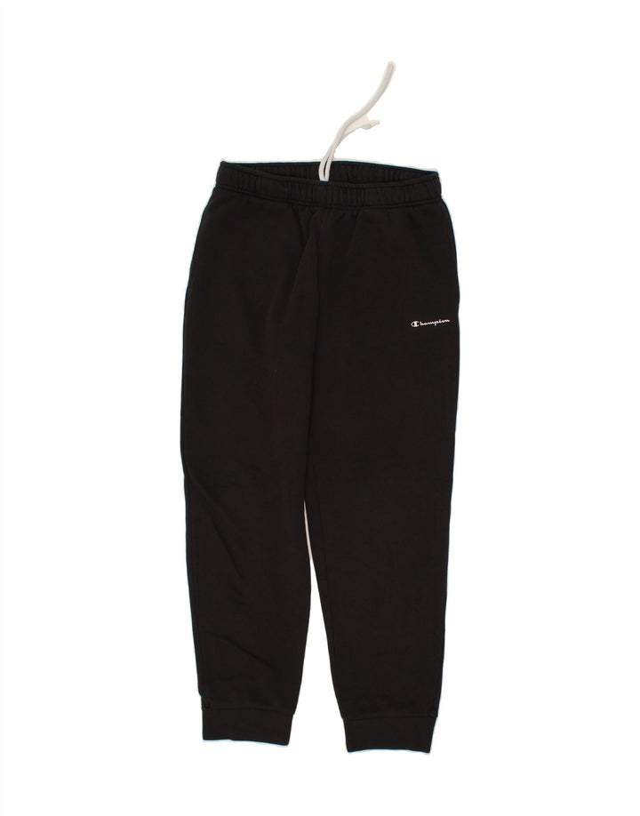CHAMPION Womens Tracksuit Trousers Joggers UK 14 Medium Black Vintage Champion and Second-Hand Champion from Messina Hembry 