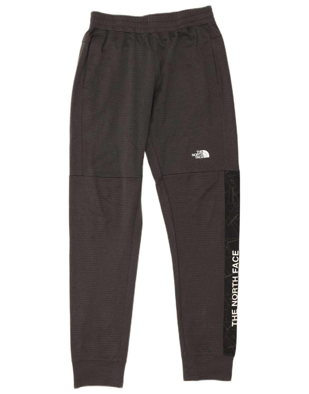 Мужские спортивные брюки с графическим рисунком The North Face, джоггеры, маленькая серая клетка
