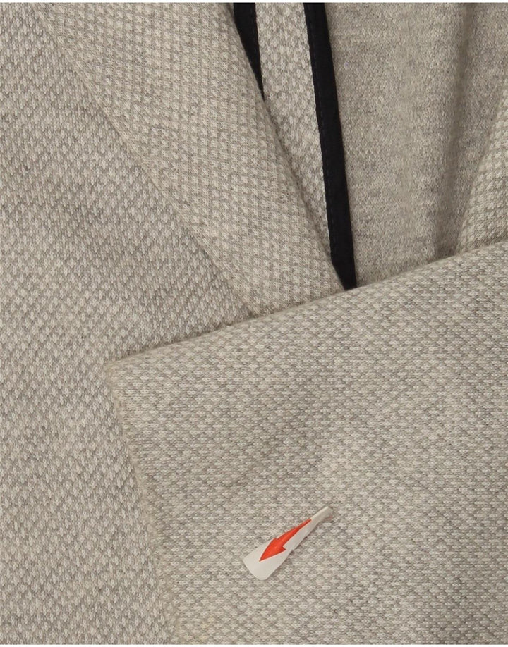 Мужской пиджак Massimo Dutti на 2 пуговицах EU 56 XL Серый Argyle/Diamond