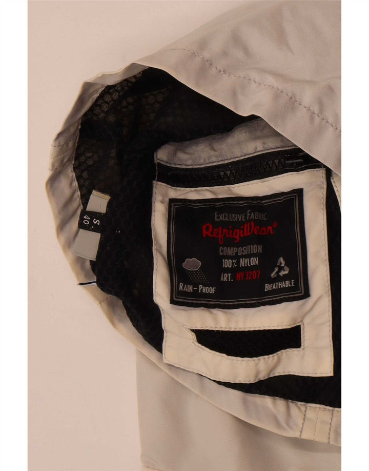 Женская дождевик Refrigiwear UK 10, маленький, белый, нейлоновый
