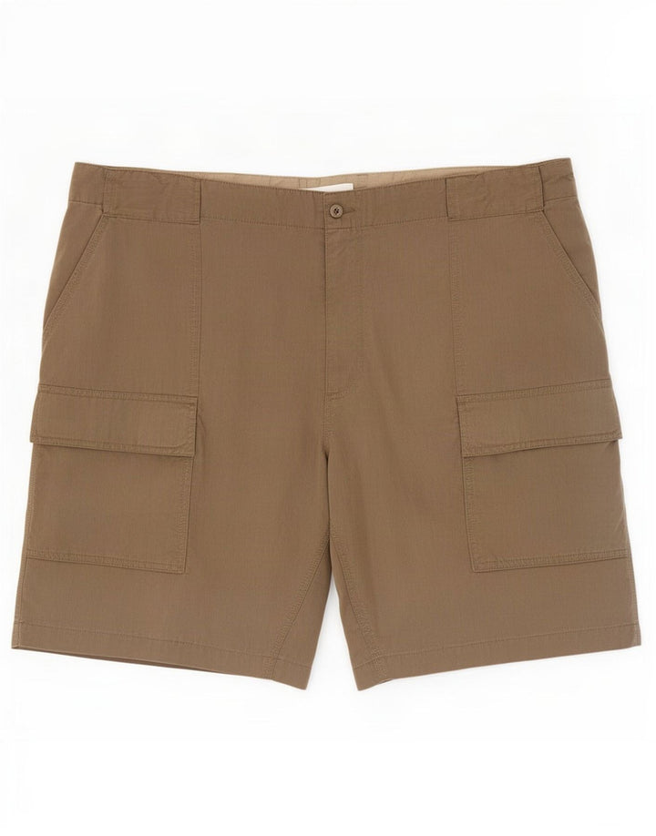 Мужские шорты-карго Marks & Spencer 2XL W44 Коричневые хлопковые