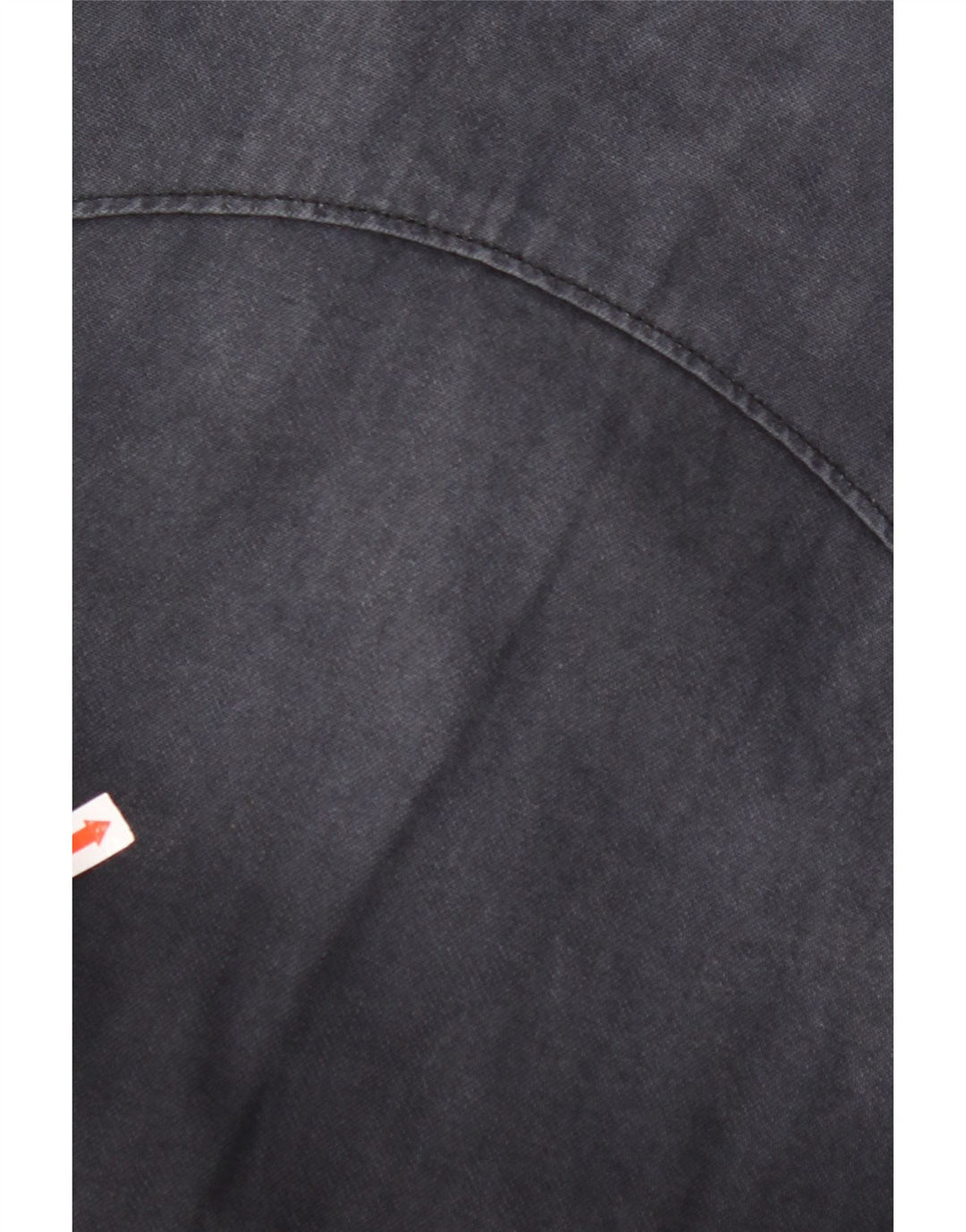 Мужская джинсовая рубашка REPLAY, окрашенная в готовую одежду, средний темно-синий хлопок, хлопок