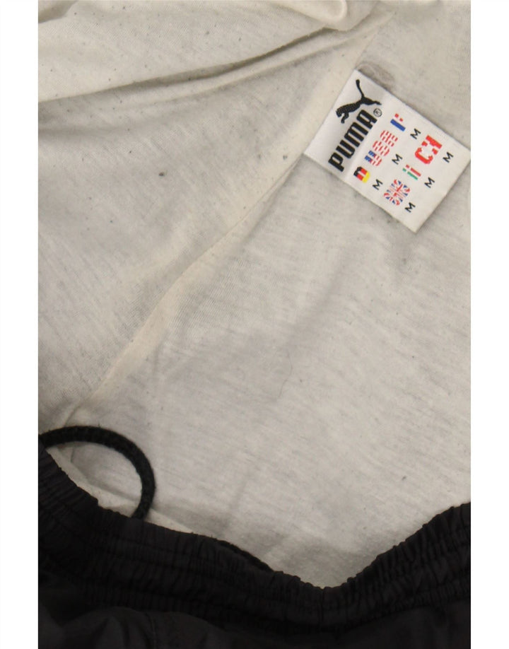 PUMA Mens Cargo Tracksuit Trousers Joggers Medium  Black Vintage Puma and Second-Hand Puma from Messina Hembry 