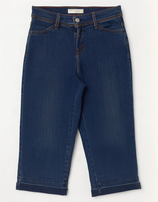 Женские джинсы-капри Levi's 512 США 4, маленькие W28 L18, темно-синие