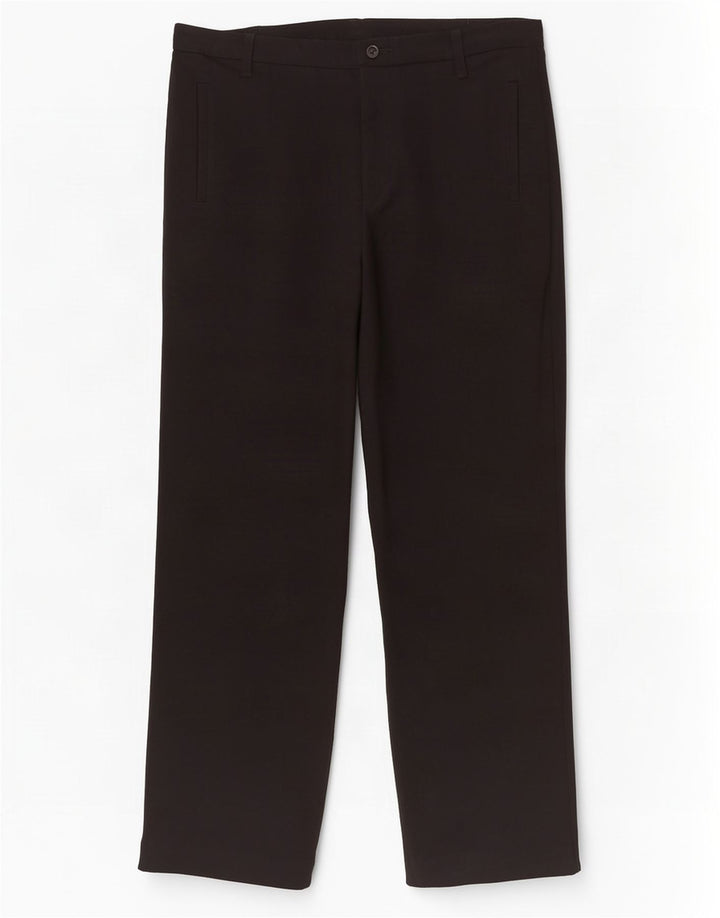 Женские прямые костюмные брюки Marks & Spencer UK 14, средние W34 L30, черные