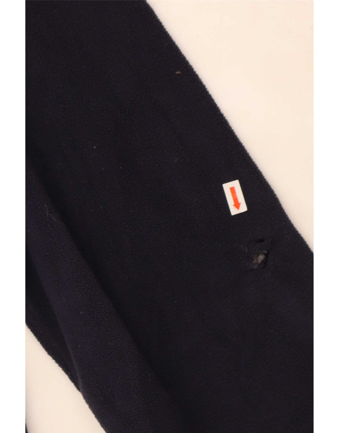 Мужской флисовый джемпер Fila с воротником на молнии XL, темно-синий, полиэстер