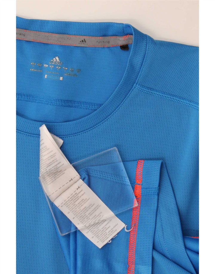 Мужская футболка Adidas Top Large Blue из полиэстера