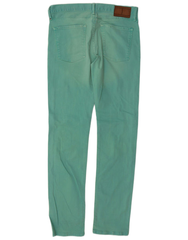 Женские джинсы Tommy Hilfiger Hudson Slim W32 L34 Бирюзовый хлопок