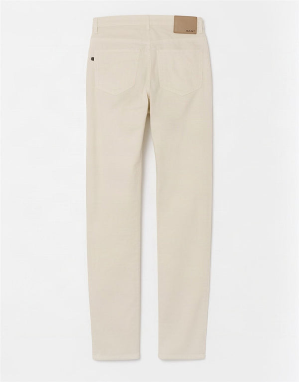 Женские прямые джинсы Gant W31 L34, белый хлопок