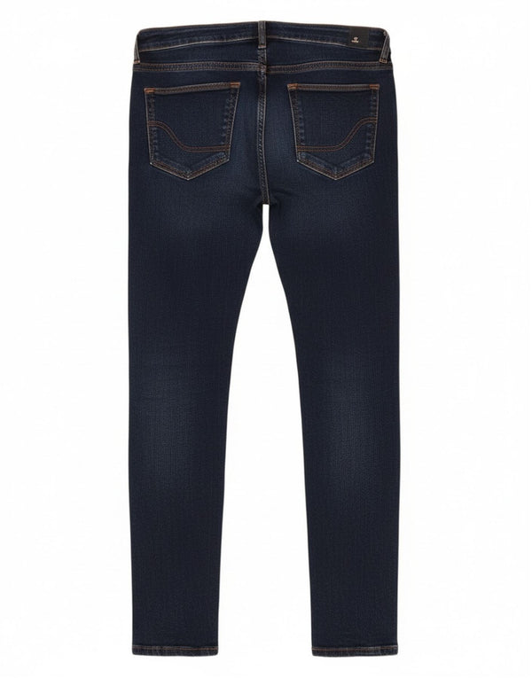 Женские джинсы скинни Fat Face UK 8 Small W26 L31 Темно-синие