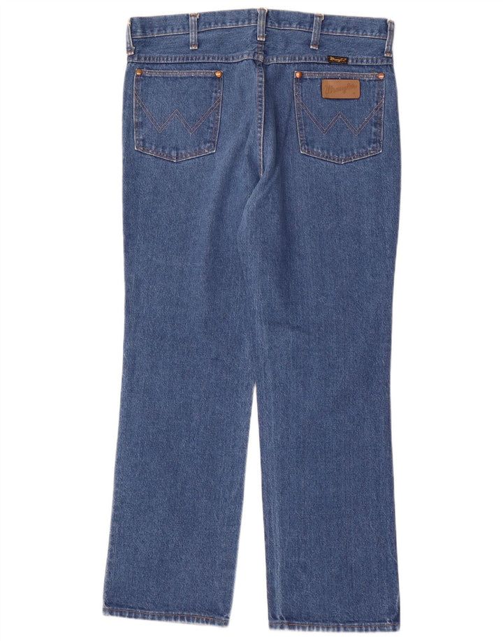 Джинсы мужские узкие Wrangler W36 L29 синие