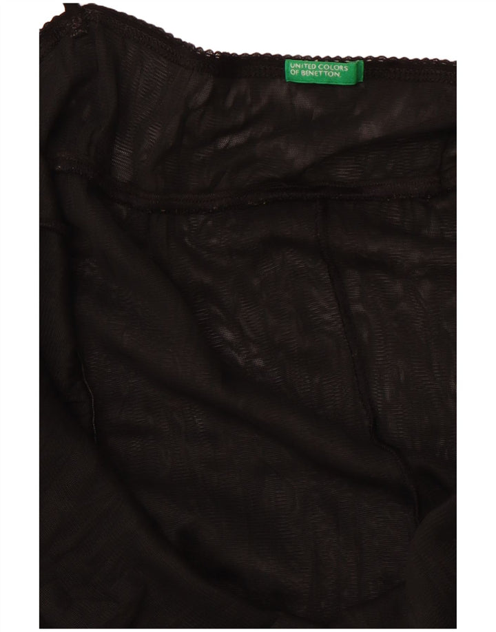 Женский топ на бретельках BENETTON UK 12, средний черный