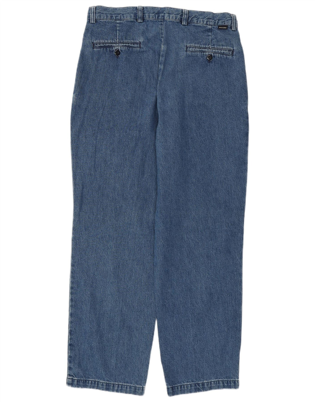 Женские прямые джинсы классического кроя Dockers W34 L30, синий хлопок