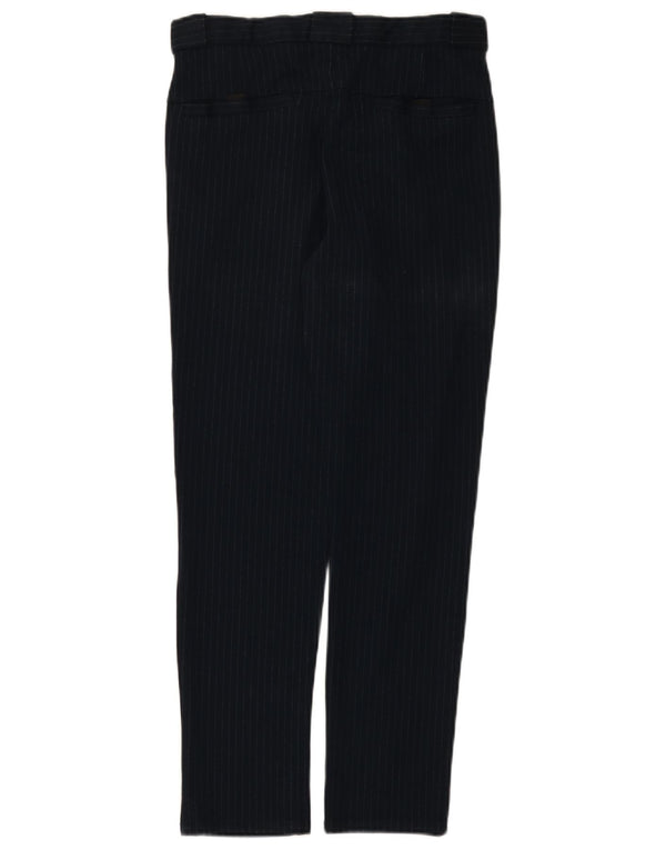 Мужские брюки-чиносы Zara EU 36 XS W29 L28 Темно-синие в тонкую полоску из вискозы