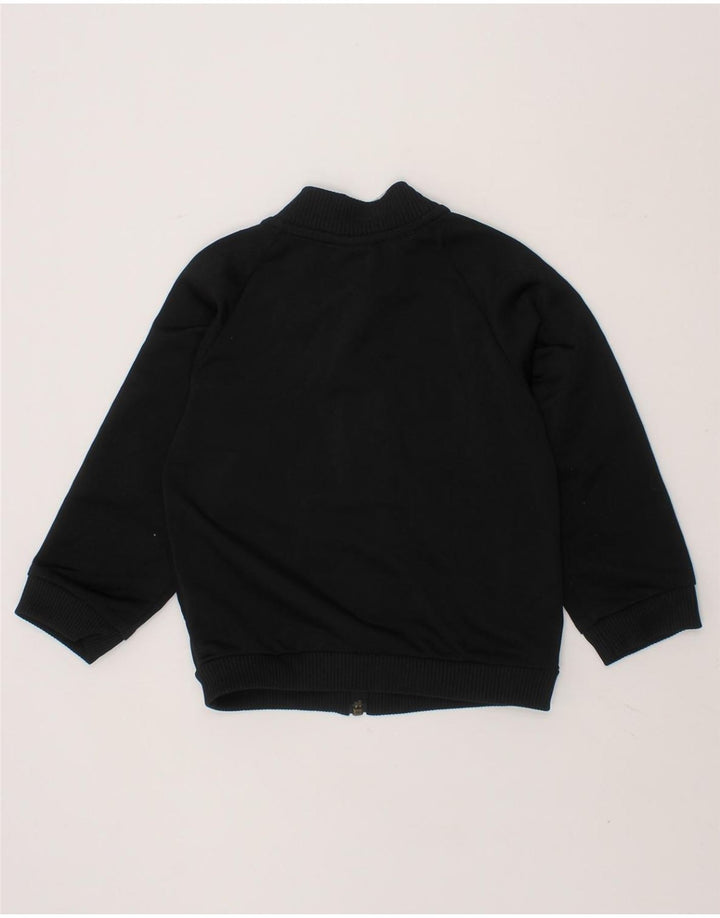 ADIDAS Baby Boys Graphic Tracksuit Top Jacket 9-12 Months Black Polyester Vintage Adidas and Second-Hand Adidas from Messina Hembry 