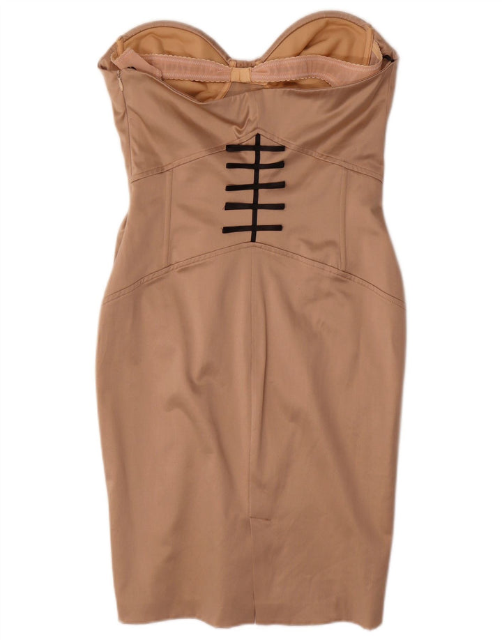 Женский комплект из 2 предметов Elisabetta Franchi IT 44, средний бежевый, полиэстер