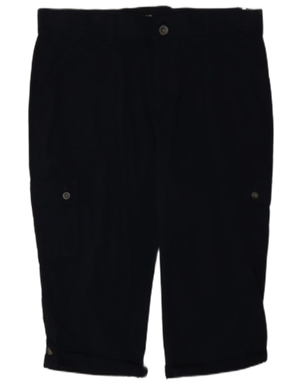 Lee женские брюки-капри США 16 2XL W38 L19 темно-синие хлопковые