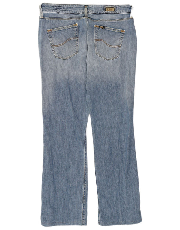 Женские коралловые джинсы Lee Bootcut W32 L29, синие, хлопок