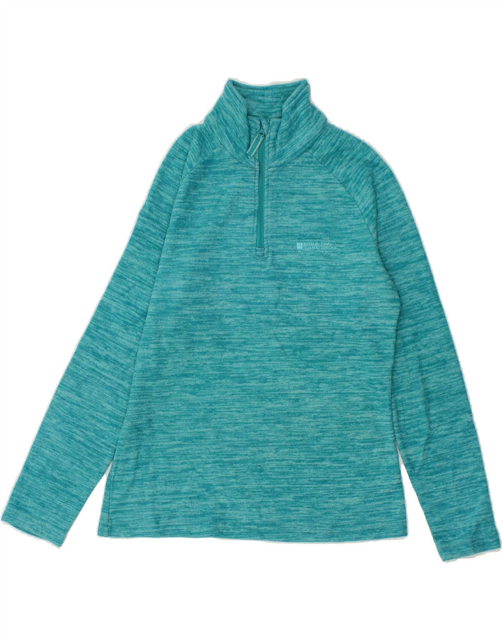 MOUNTAIN WAREHOUSE Womens Fleece Jumper UK 10 Small Turquoise Polyester Vintage Mountain Warehouse and Second-Hand Mountain Warehouse from Messina Hembry 