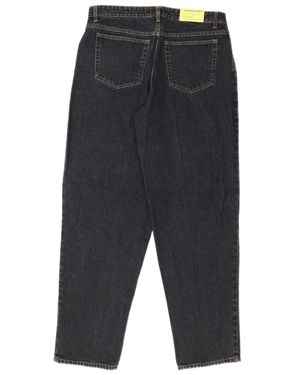 C & A Mens Loose Jeans W37 L34 Navy Blue Cotton