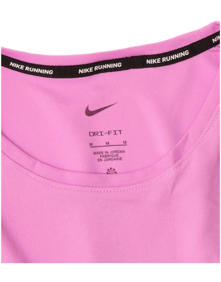 Мужская футболка Nike Dri Fit Top Medium Purple Sports из полиэстера