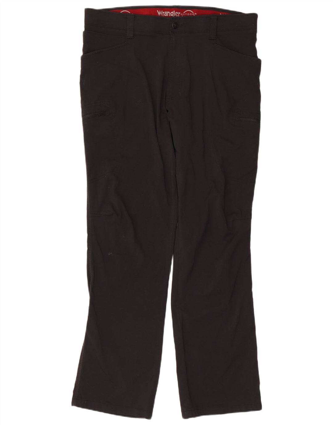 Мужские прямые брюки-карго WRANGLER W36 L32, черный нейлон