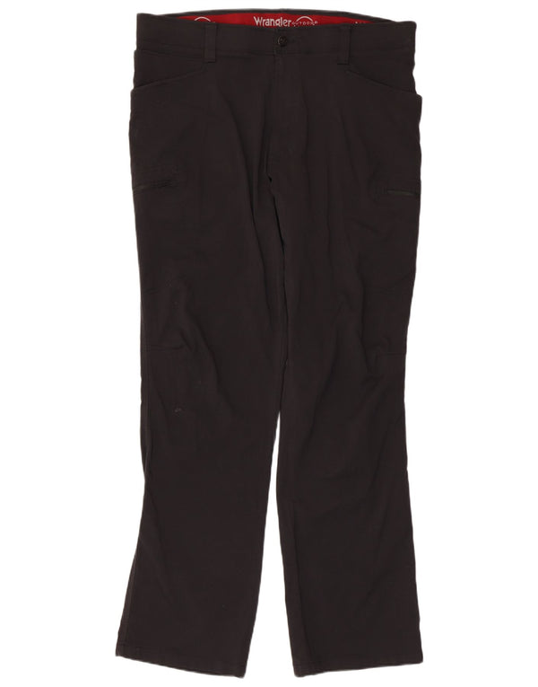 Мужские прямые брюки-карго WRANGLER W36 L32, черный нейлон
