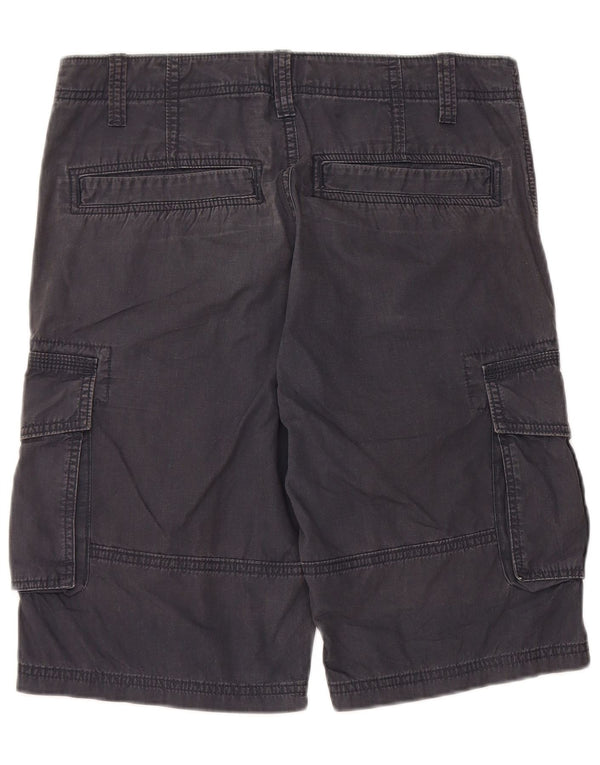 Timberland Mens Cargo Shorts W30 Medium  Navy Blue Cotton