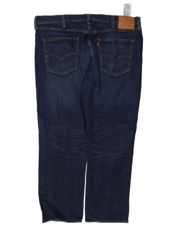 Мужские прямые джинсы Levi's 514 W40 L30 темно-синие, хлопок