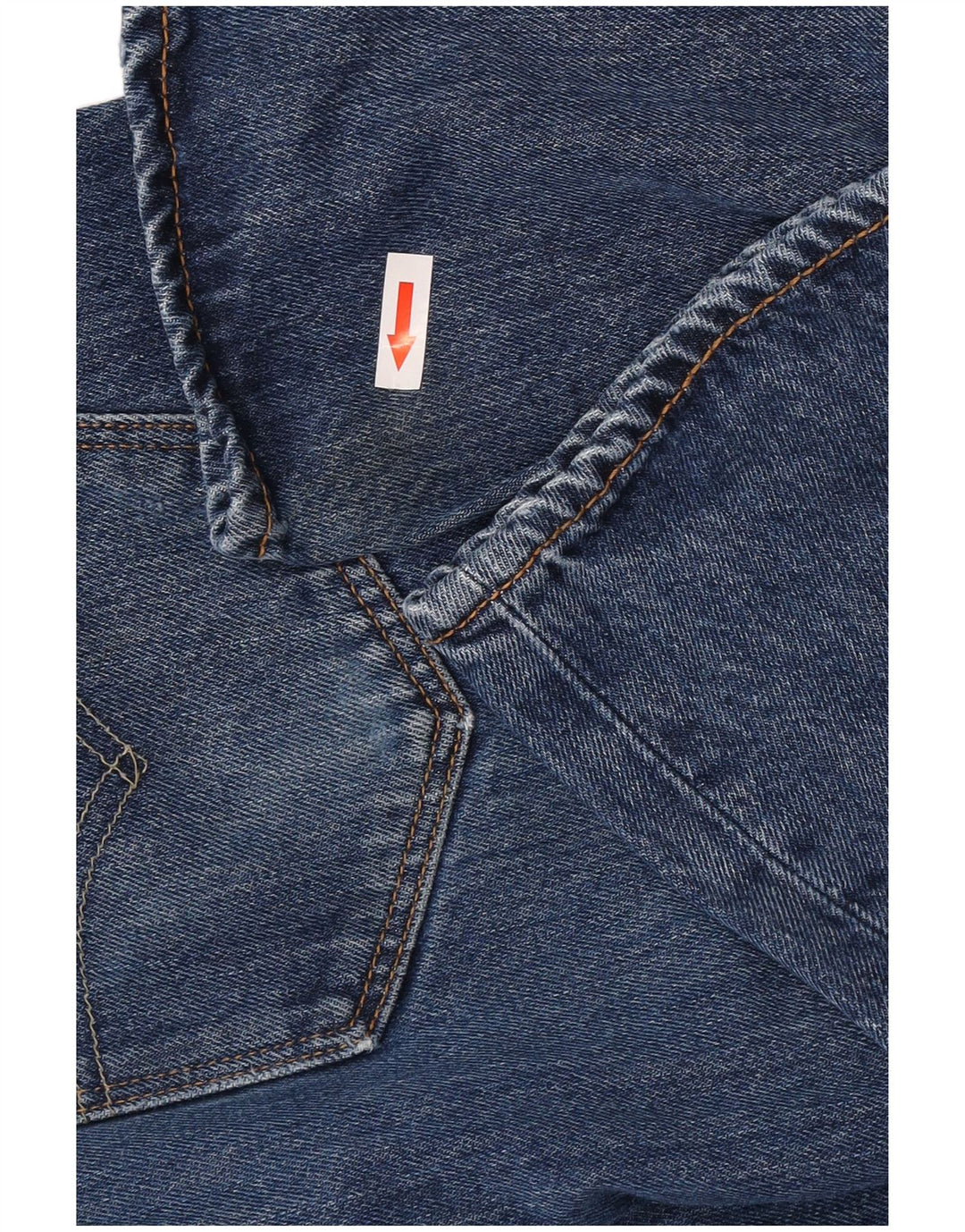 Мужские прямые джинсы Levi's 501 стандартного кроя W36 L30 синие, хлопок