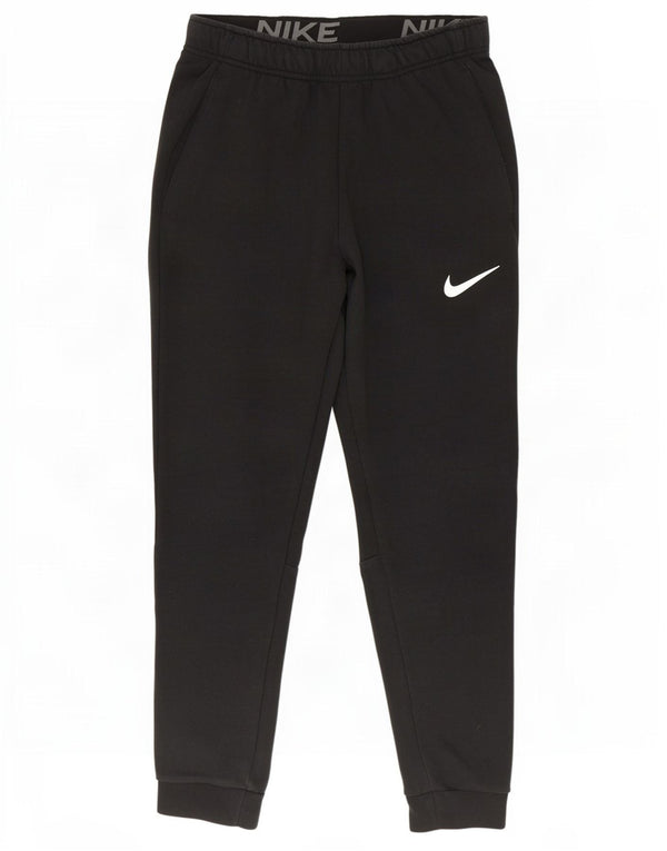 Мужские спортивные брюки Nike Dri Fit Standard, джоггеры, большие черные хлопковые брюки