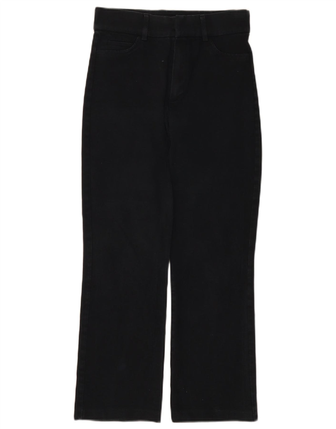Женские укороченные джинсы Zara, маленькие W26 L24, темно-синие, хлопок