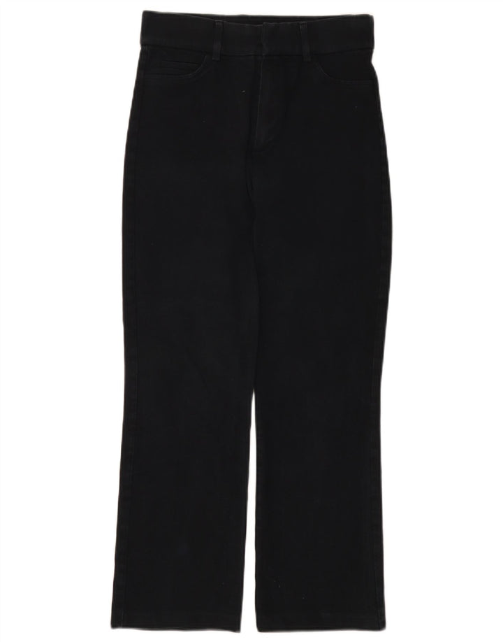 Женские укороченные джинсы Zara, маленькие W26 L24, темно-синие, хлопок