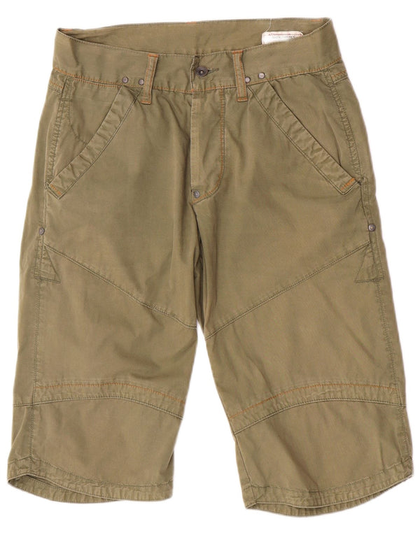 Jack & Jones Мужские шорты карго, маленькие W28, зеленый хлопок