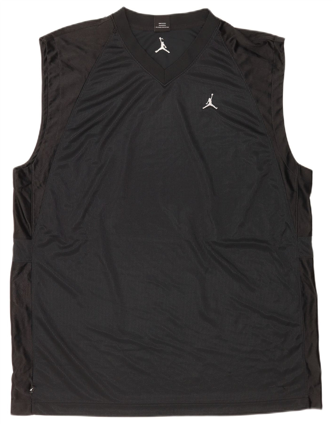 Мужской жилет Jordan UK 47/48 2XL, черный полиэстер